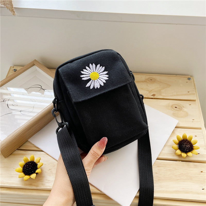 Sac En Toile Décontracté Marguerite