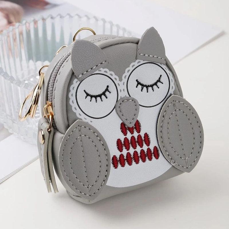Porte-Monnaie Hibou De Dessin Animé