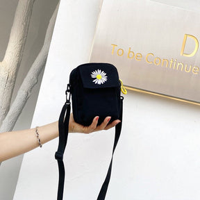 Sac En Toile Décontracté Marguerite