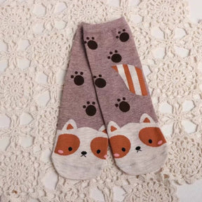 Chaussettes Chien De Dessin Animé