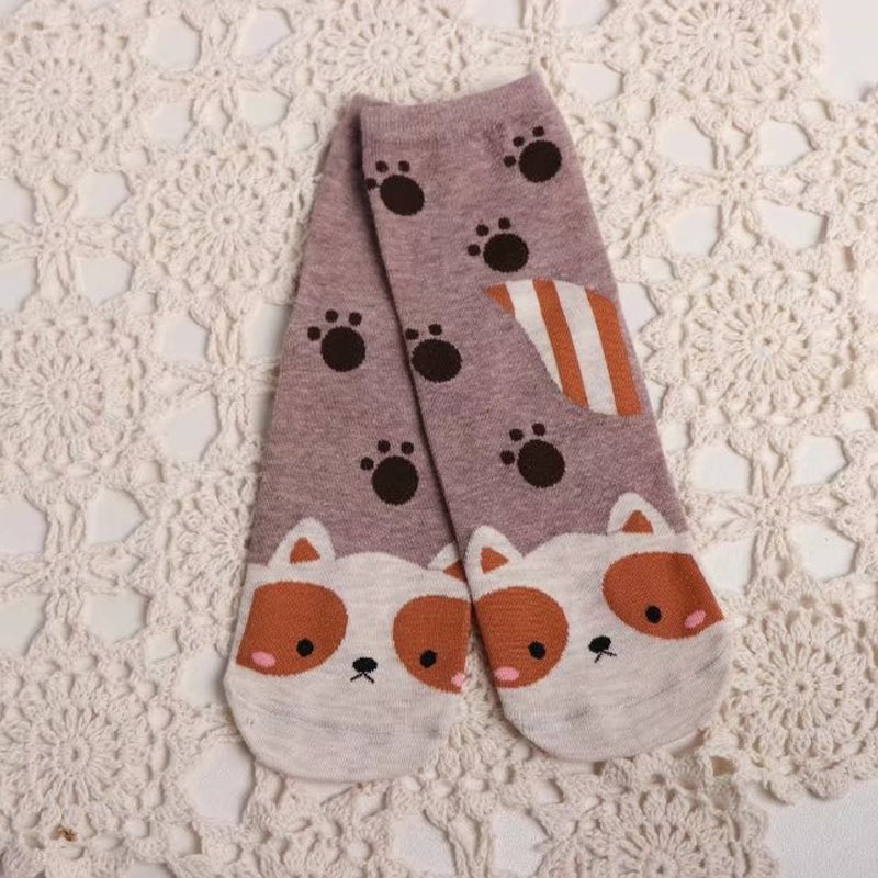 Chaussettes Chien De Dessin Animé