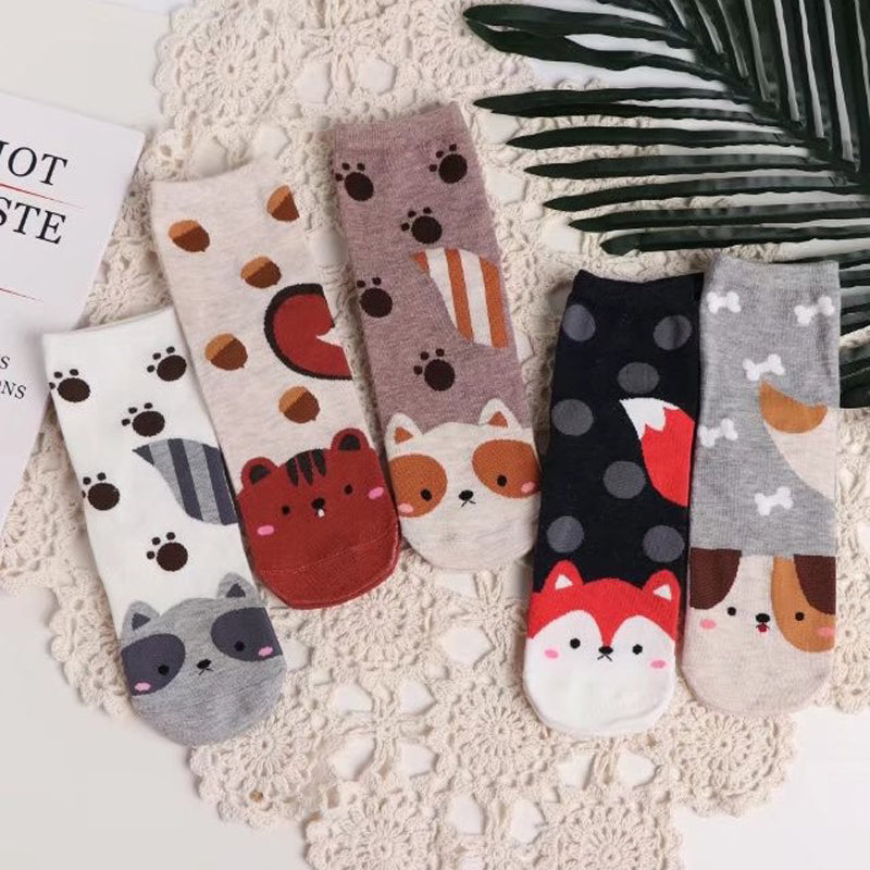 Chaussettes Chien De Dessin Animé