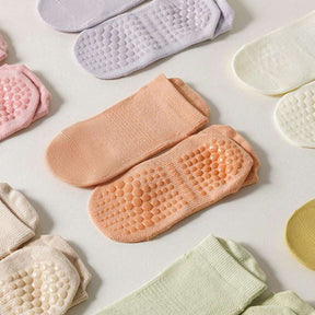 Chaussettes Respirantes De Couleur Unie