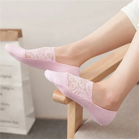 Chaussettes Fleuries Respirantes