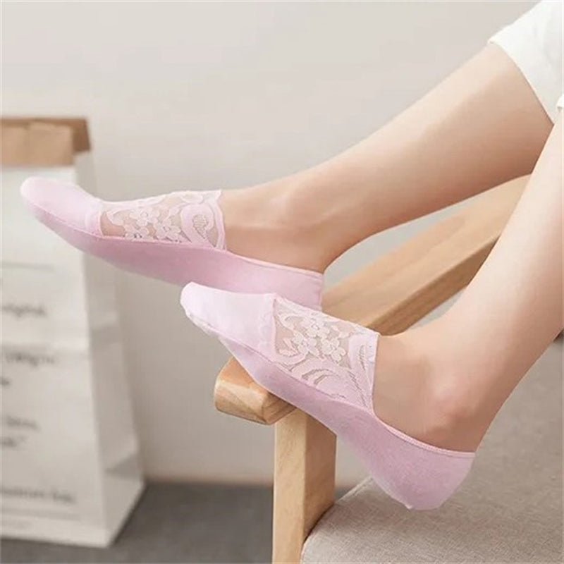 Chaussettes Fleuries Respirantes