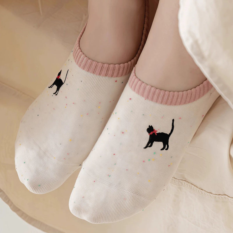 Chaussettes De Dessin Animé Décontractées