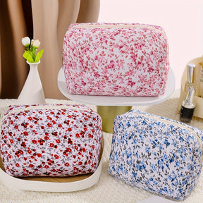 Trousse De Maquillage À Imprimé Floral