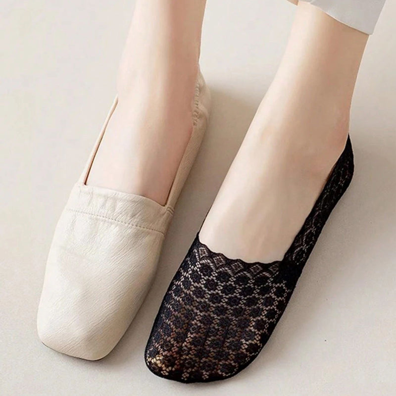 Chaussettes Fleuries Respirantes