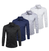 CHEMISE HABILLÉE ÉLASTIQUE | ELASTECH 4-PACK MIX
