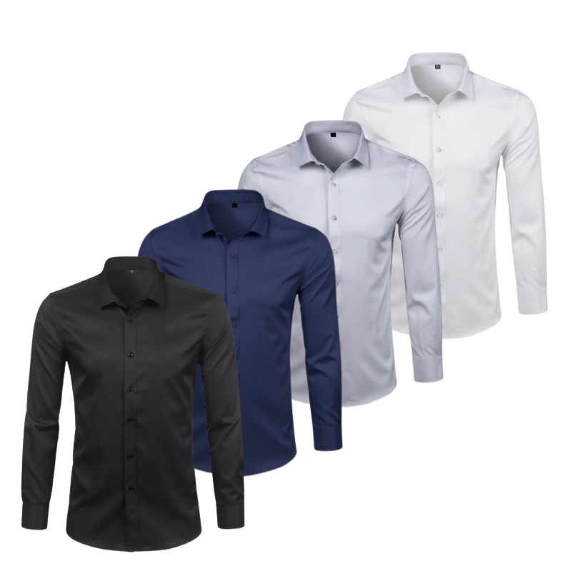 CHEMISE HABILLÉE ÉLASTIQUE | ELASTECH 4-PACK MIX