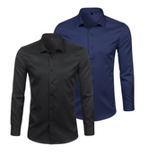 CHEMISE HABILLÉE ÉLASTIQUE | ELASTECH 2-PACK MIX