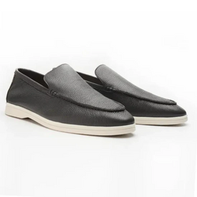 Mocassins em pele de vaca