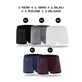 BOXERS EN FIBRE DE BAMBOU | BAMBOOWEAR 5-PACK