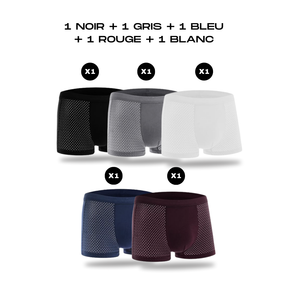 BOXERS EN FIBRE DE BAMBOU | BAMBOOWEAR 5-PACK
