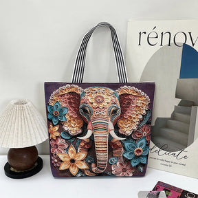 Sac En Toile Décontracté Vintage