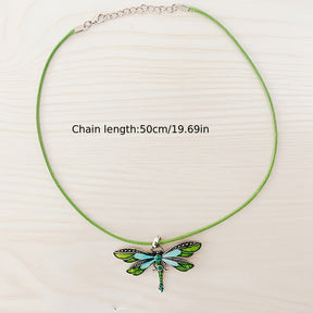 Collier Pendentif Libellule