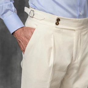 Pantalona de linho Gold Coast