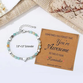 Bracelet Bohème En Perles De Coeur