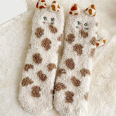 Chaussettes Chaudes De Dessin Animé