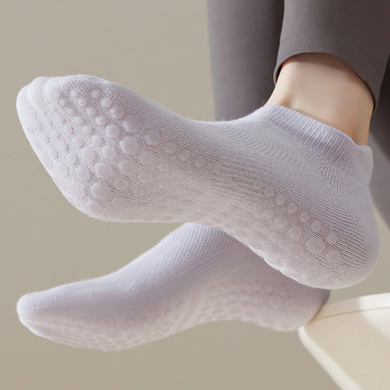 Chaussettes Respirantes De Couleur Unie