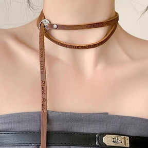 Bracelet En Cuir Vintage