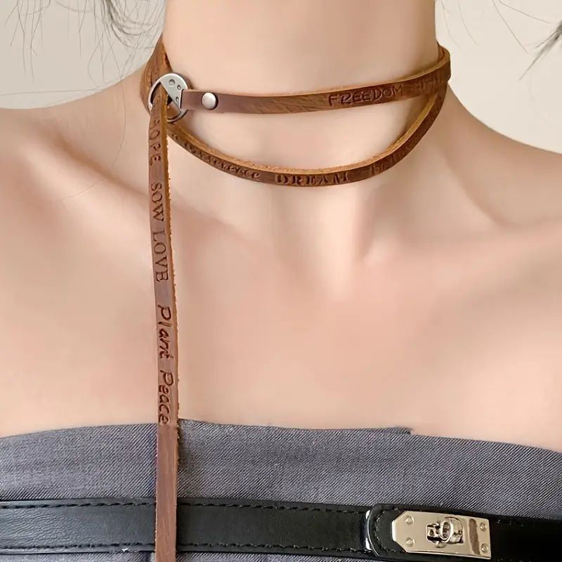 Bracelet En Cuir Vintage