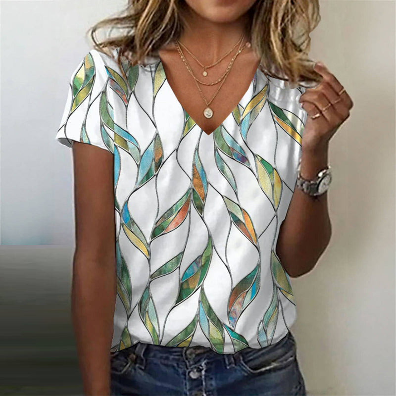 T-Shirt Vintage Décontracté