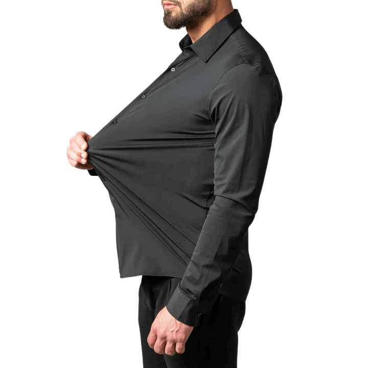 CHEMISE HABILLÉE ÉLASTIQUE | ELASTECH 2-PACK NOIR
