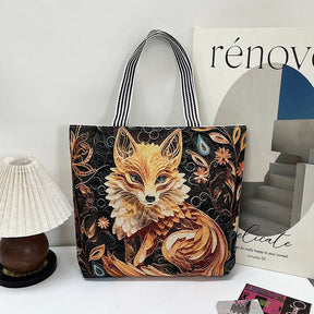 Sac En Toile Décontracté Vintage