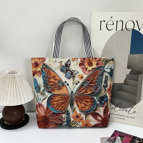 Sac En Toile Décontracté Vintage