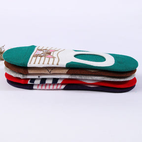 Chaussettes Décontractées À Motif Chat