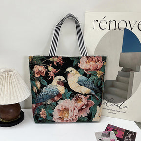 Sac En Toile Décontracté Vintage