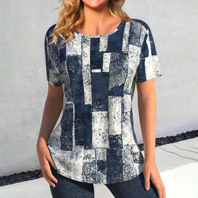 T-Shirt Dégradé Décontracté