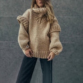 Pull Surdimensionné Décontracté