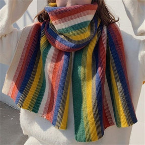 Écharpe Chaude Colorée