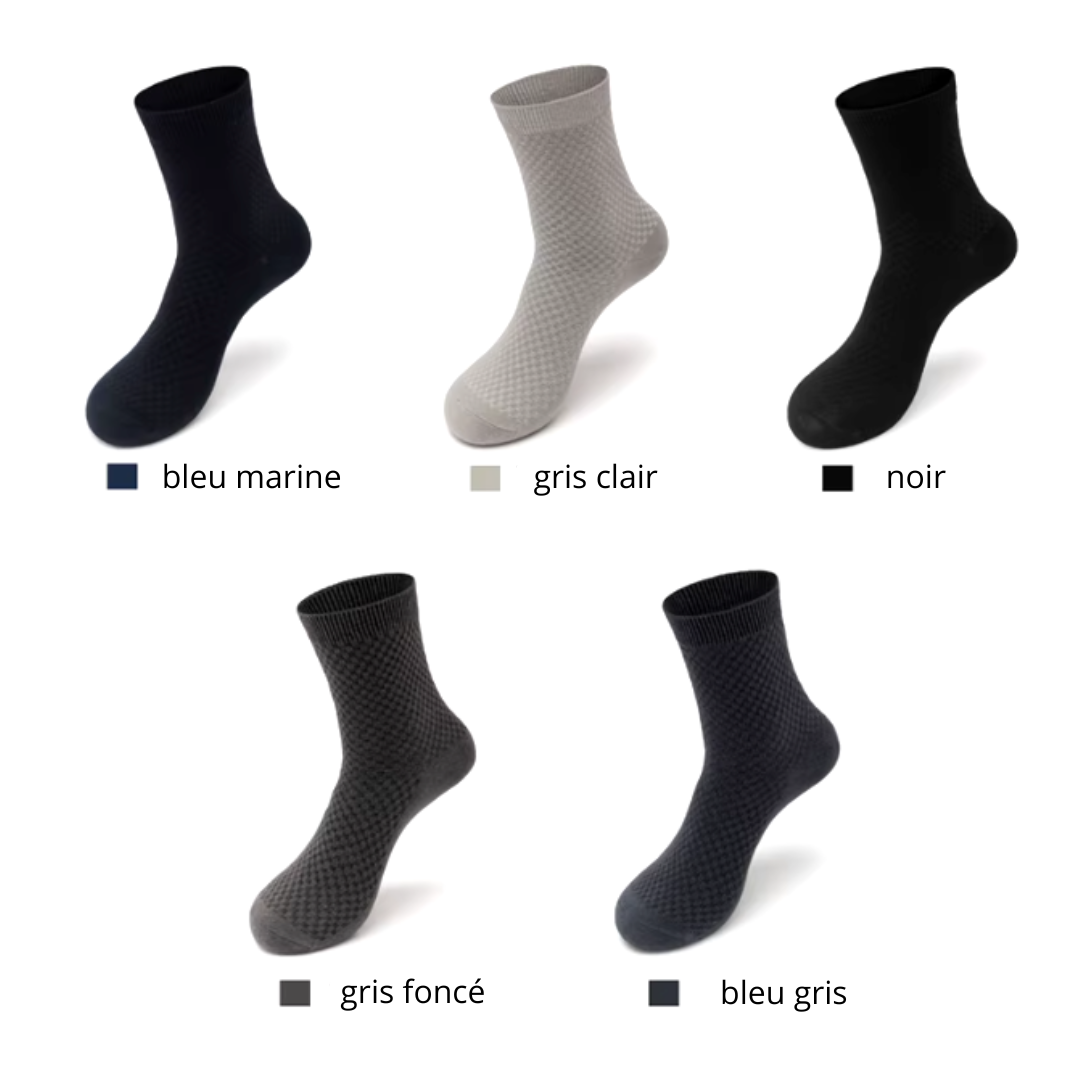 KIT DE CHAUSSETTES RESPIRANTES | 10-PACK