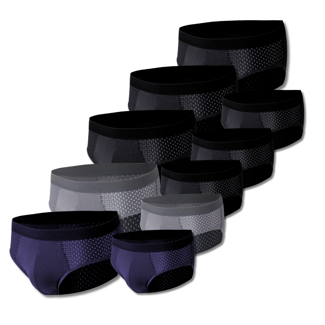 SLIPS EN FIBRE DE BAMBOU | BAMBOOWEAR 10-PACK