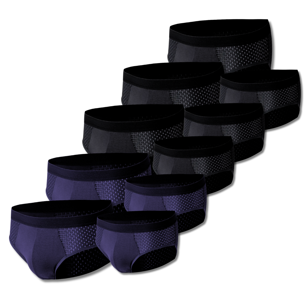 SLIPS EN FIBRE DE BAMBOU | BAMBOOWEAR 10-PACK