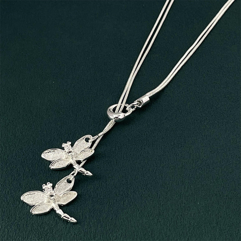 Collier Pendentif Libellule