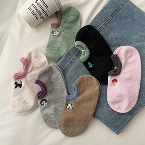 Chaussettes De Dessin Animé Décontractées