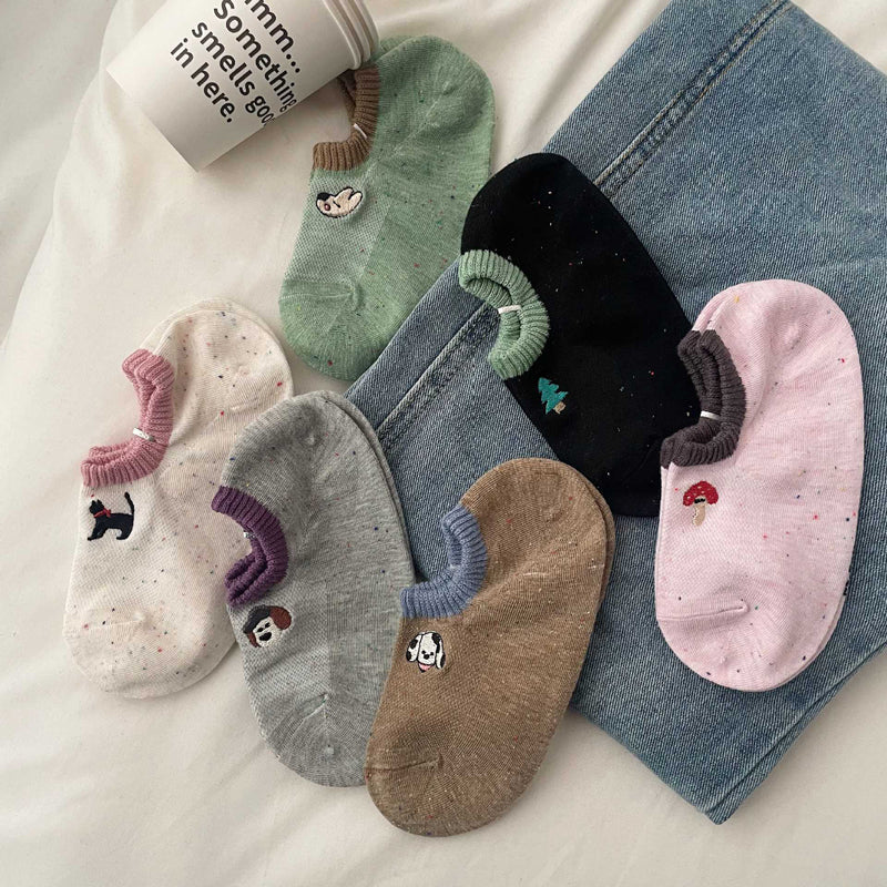 Chaussettes De Dessin Animé Décontractées