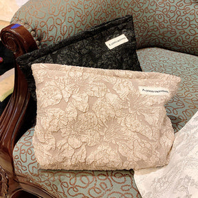 Sac À Motif Fleuri Vintage