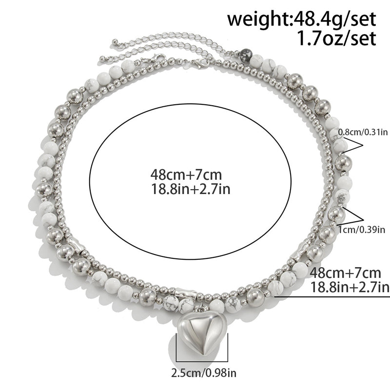 Collier Pendentif Coeur