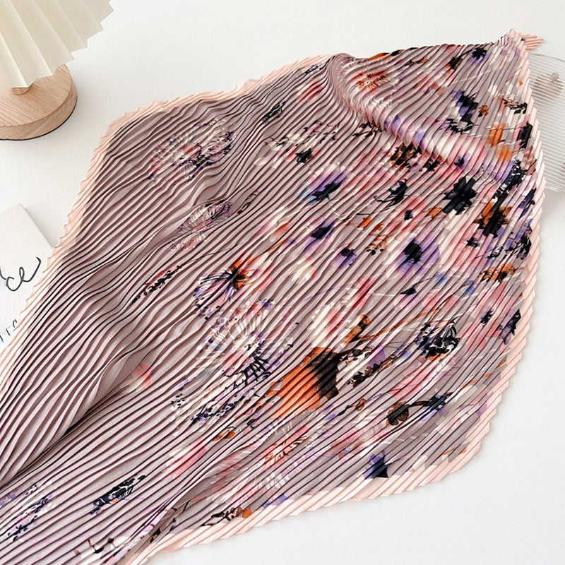 Écharpe À Imprimé Floral Vintage