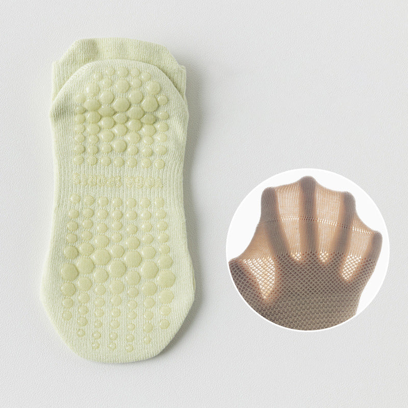 Chaussettes Respirantes De Couleur Unie