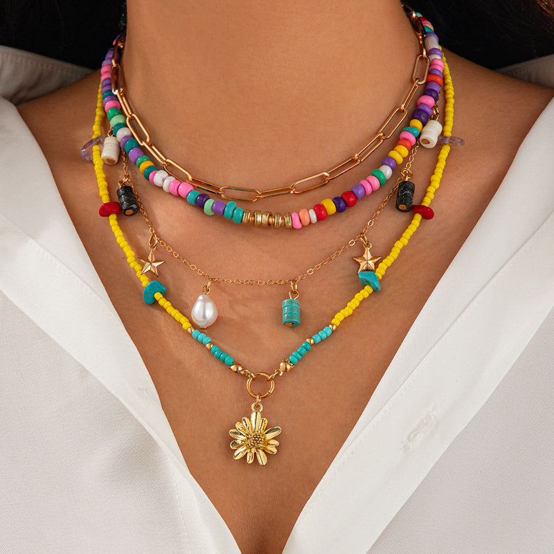 Collier Pendentif Bohème