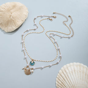 Collier Pendentif Bohème Vintage
