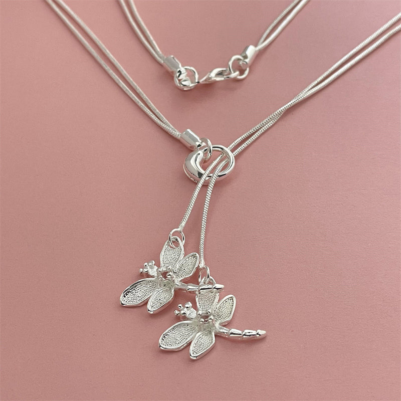 Collier Pendentif Libellule