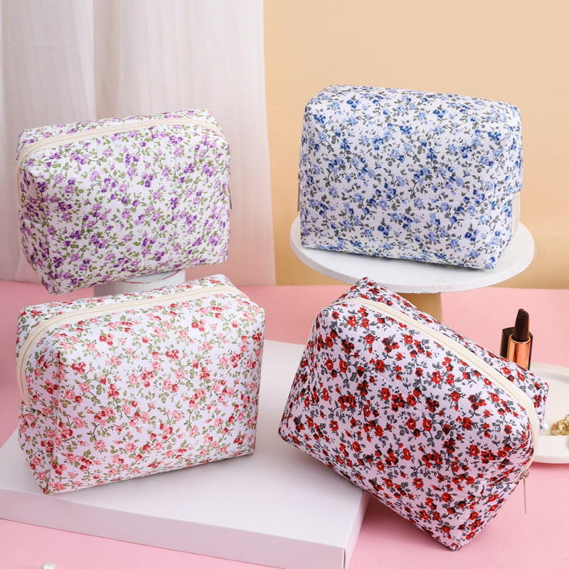Trousse De Maquillage À Imprimé Floral
