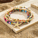 Bracelet De Perles Colorées Bohème